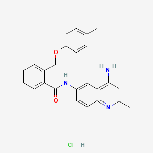 Chemical structure of JTC-801