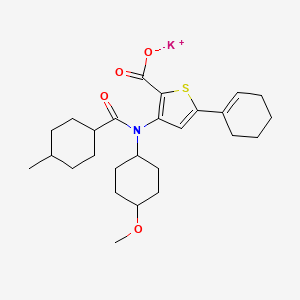 Chemical structure of VCH-916