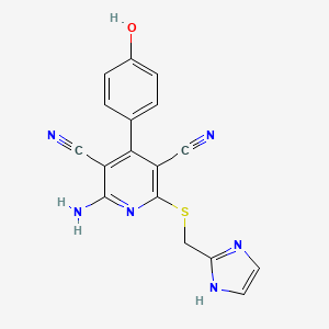 Chemical structure of LUF 5834