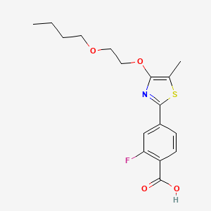 Chemical structure of AC 261066