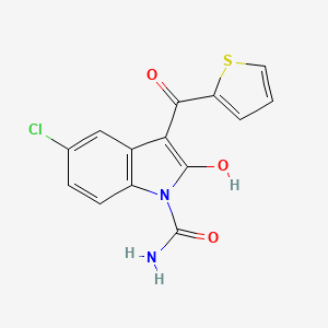 Chemical structure of Tenidap