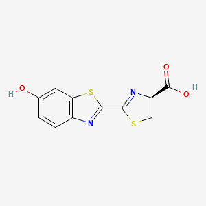 Chemical structure of D-Luciferin