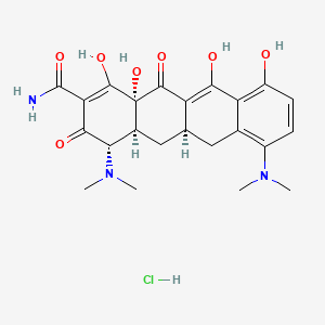 Chemical structure of Minocycline HCl
