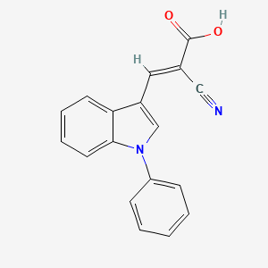 Chemical structure of UK-5099