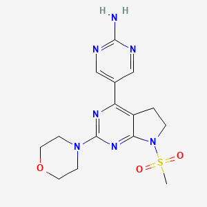 Chemical structure of CH5132799