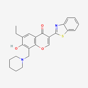 Chemical structure of SZL P1-41