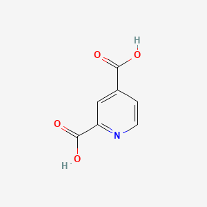 Chemical structure of 2,4-Pyridinedicarboxylic Acid