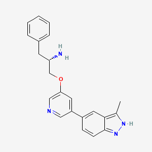 Chemical structure of A-674563