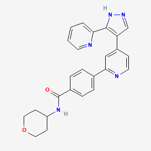 Chemical structure of GW788388