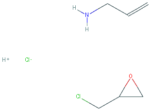 Chemical structure of Sevelamer HCl