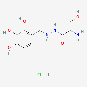 Chemical structure of Benserazide HCl