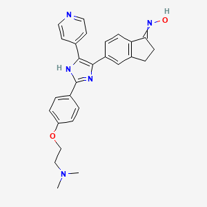 Chemical structure of SB590885
