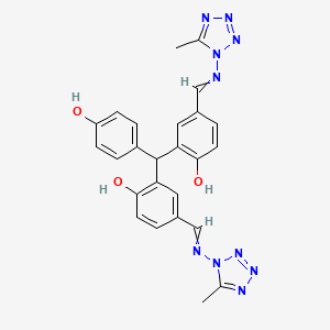 Chemical structure of VP-14637