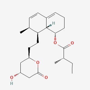 Chemical structure of Mevastatin