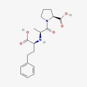 Chemical structure of Enalaprilat