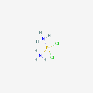 Chemical structure of Cisplatin
