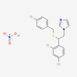 Chemical structure of Sulconazole Nitrate