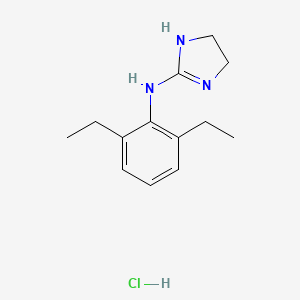 Chemical structure of ST 91