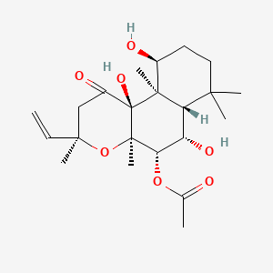 Chemical structure of Forskolin