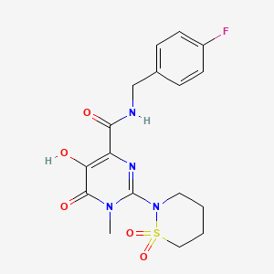 Chemical structure of BMS-707035