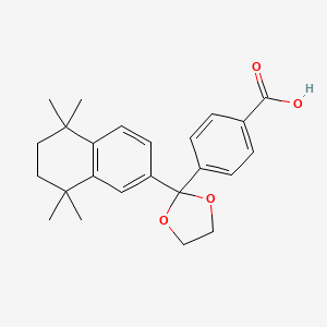 Chemical structure of SR 11237