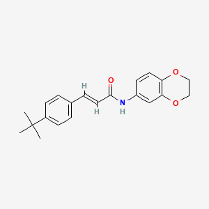Chemical structure of AMG 9810