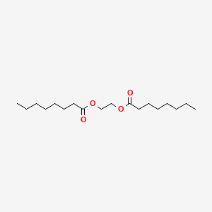 Chemical structure of Dioctanoylglycol