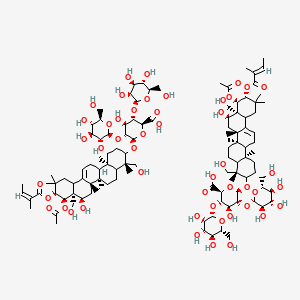 Chemical structure of Escin