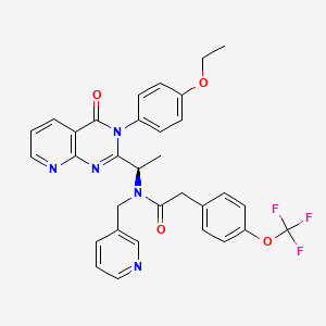 Chemical structure of AMG 487