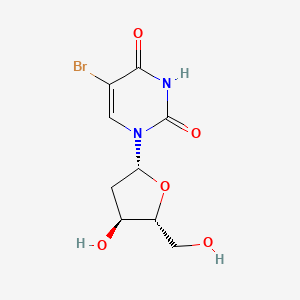 Chemical structure of 5-BrdU