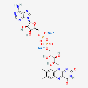 Chemical structure of FAD