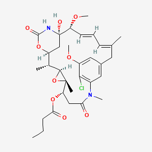 Chemical structure of Ansamitocin P-3