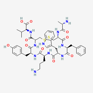 Chemical structure of [Orn5]-URP
