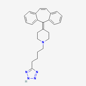 Chemical structure of AT 56