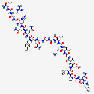 Chemical structure of Obestatin (rat)