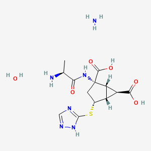 Chemical structure of mGlu2 agonist