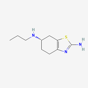 Chemical structure of Pramipexole