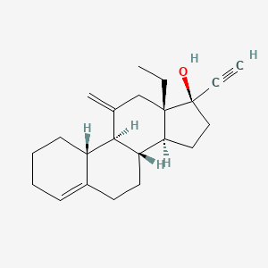 Chemical structure of Desogestrel