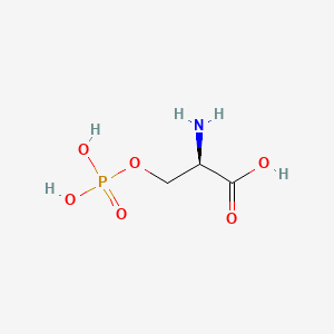 Chemical structure of O-Phospho-D-Serine