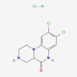 Chemical structure of WAY 161503 hydrochloride
