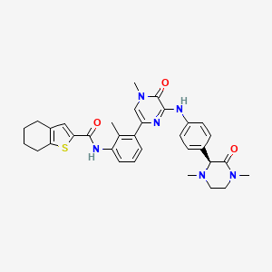 Chemical structure of GDC-0834