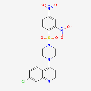 Chemical structure of VR23