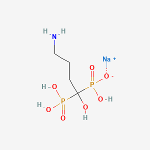 Chemical structure of Alendronate sodium