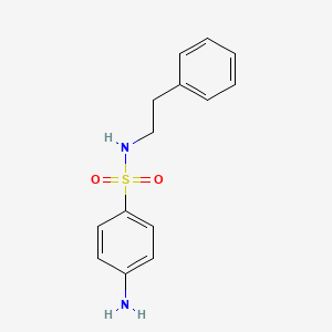 Chemical structure of C7280948