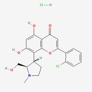 Chemical structure of P276-00