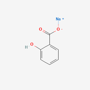 Chemical structure of Sodium salicylate