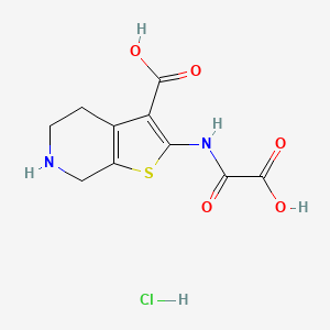 Chemical structure of TCS 401