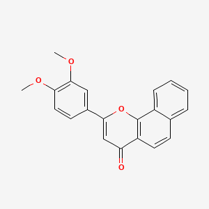Chemical structure of DiMNF
