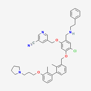 Chemical structure of Cy3·5 maleimide (non-sulfonated)
