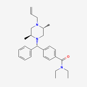 Chemical structure of SNC 162